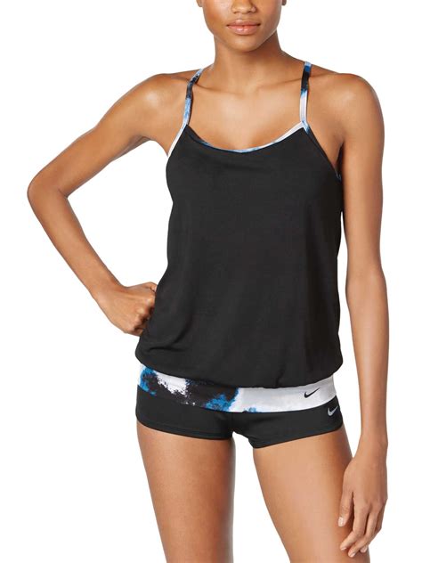 Womens Nike Black Swimwear